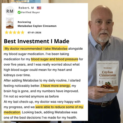 Canela de Ceilán Equivalente a 7200 mg con Aceite MCT