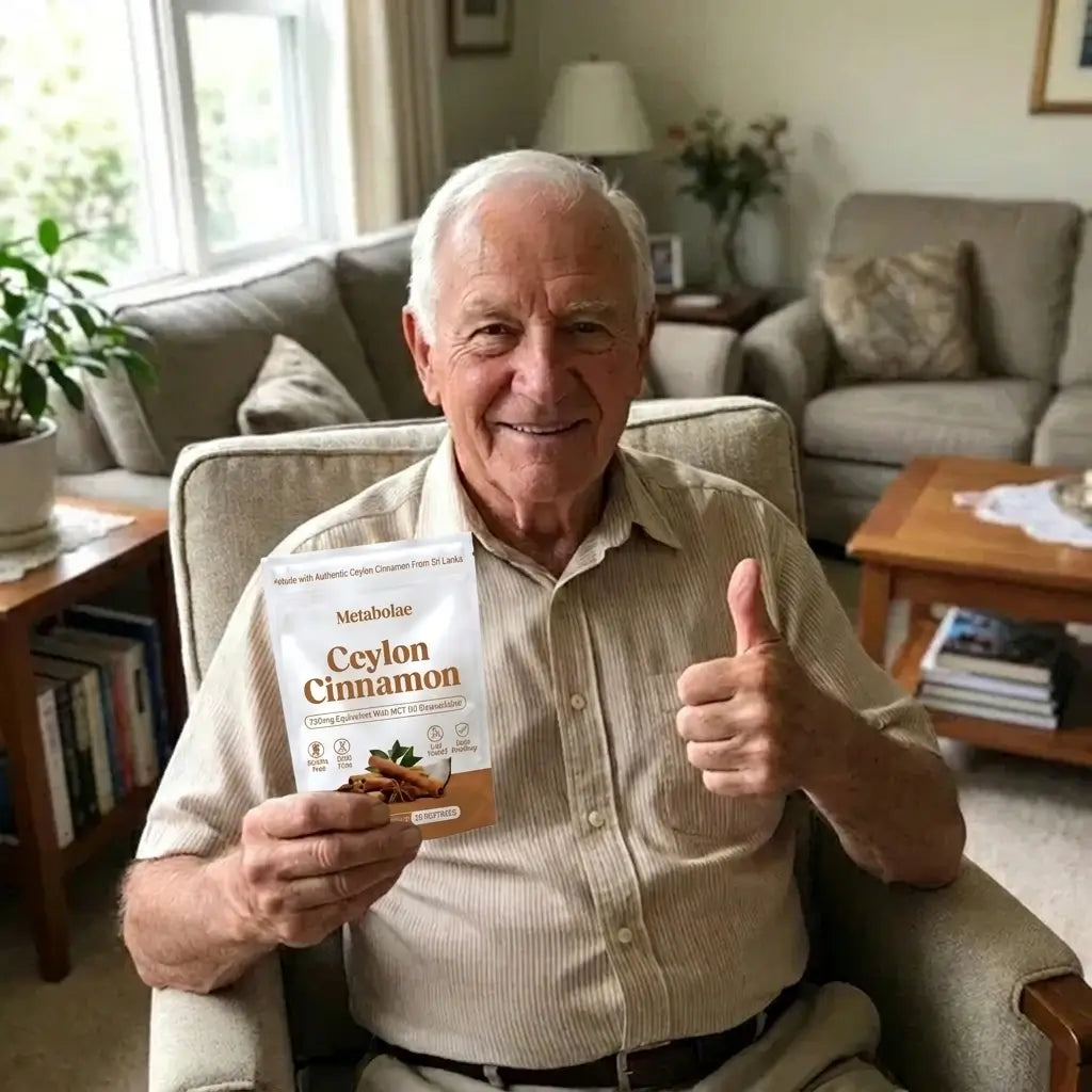 Canela de Ceilán Equivalente a 7200 mg con Aceite MCT