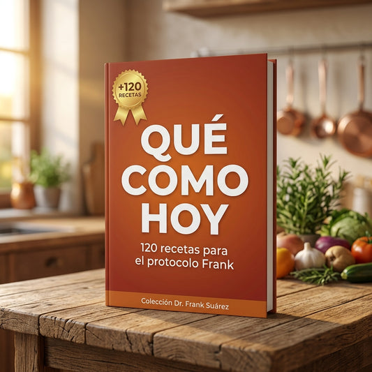 3x1 PACK QUÉ COMO HOY: 120 recetas Frank-aprobadas (rápidas, ricas y activan el metabolismo)