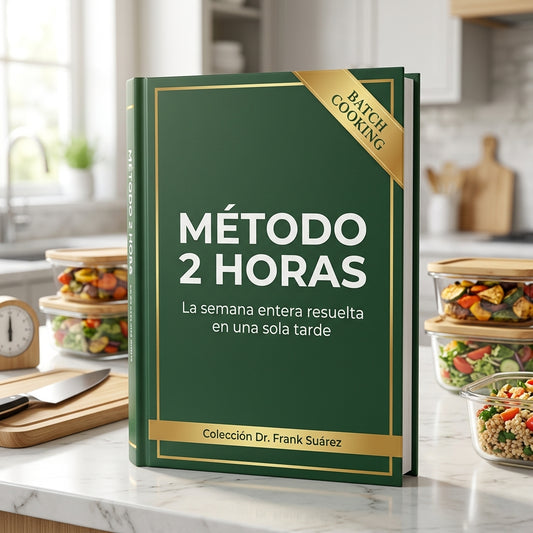 MÉTODO 2 HORAS: Planificá toda la semana sin pensar (menú, lista y prep en una tarde)