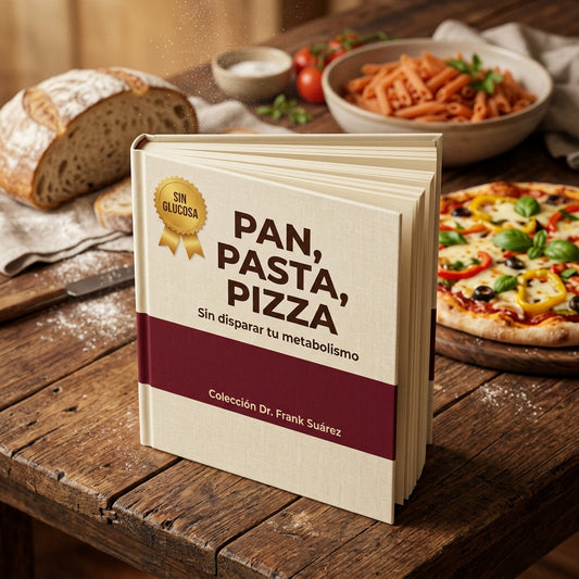 2x1 PACK SIN GLUCOSA: Pan, pasta y pizza sin culpa (harinas alternativas aprobadas por Frank)