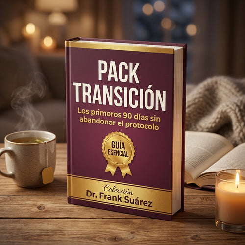 2x1 PACK TRANSICIÓN: Tus primeros 90 días sin perderte (plan + recetas + guía de síntomas)